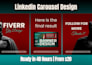 design high converting linkedin carousel posts